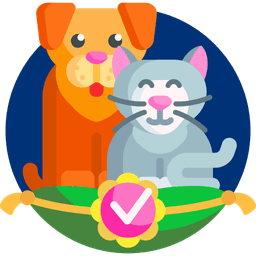 Illustrative veterinary practice mark