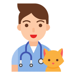 Illustrative pet sitter mark
